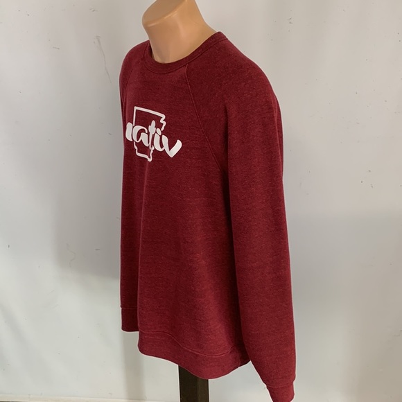 Nativ long sleeve crew neck sweatshirt. XL - Picture 5 of 7
